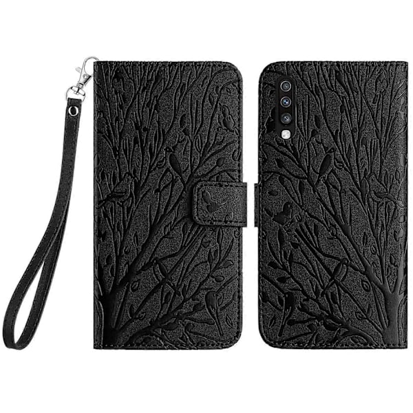Læderetui med pung og stativ til Samsung Galaxy A50/A50s/A30s - Anti-drop telefoncover Multicolor Style C