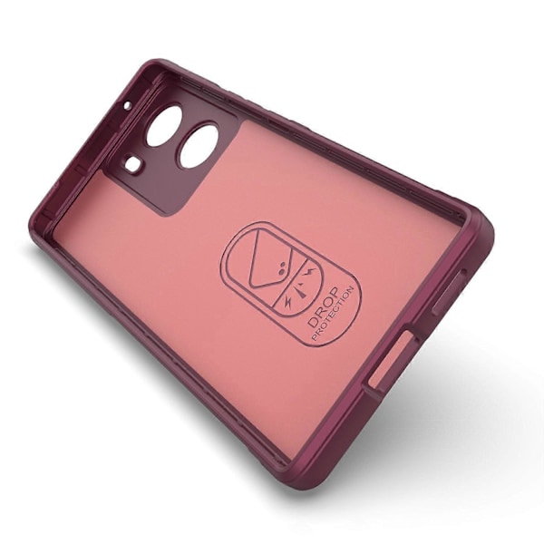 Skal för vivo V29e (Indien) 5G Mjukt TPU Robust Stöttåligt Mobilskal Multicolor Style E