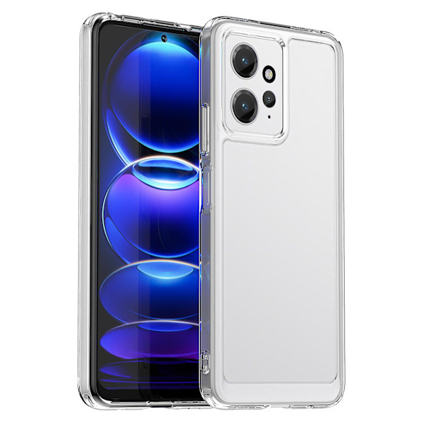 Anti-dropp phone case för Xiaomi Redmi Note 12 4g mjukt Tpu cover Transparent