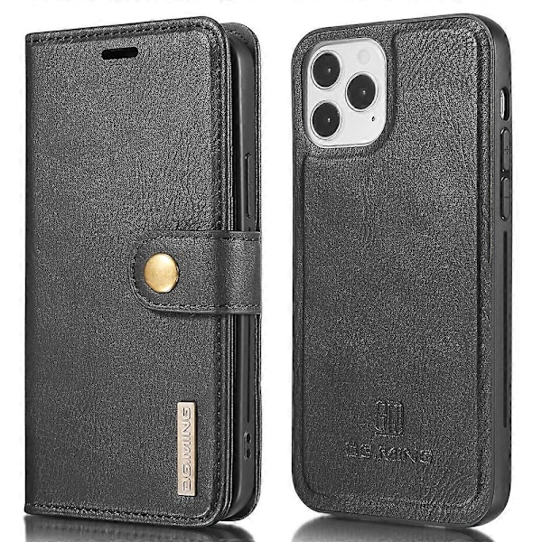 iPhone 13 Täysi Suoja Naarmuuntumaton Halkaistu Nahkalompakko Irrotettava 2-in-1 Puhelinkotelo Multicolor Style A