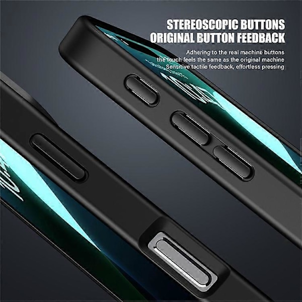 IPAKY Stöttåligt Skal för iPhone 16 Pro Max PC + TPU Matt Telefon Baksida Multicolor Translucent