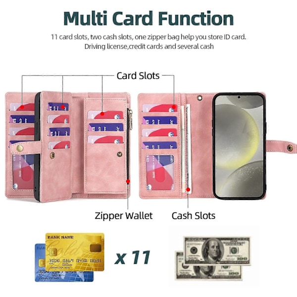 Telefoncover til Galaxy S24+ Multicolor Style A