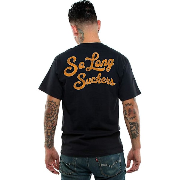 Lucky 13 Herre So Long Suckers T-shirt Sort L