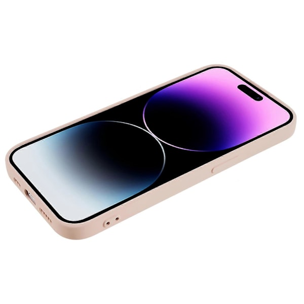 Mjukt TPU-gummiskal för iPhone 14 Pro, reptåligt fiberskyddsfodral Multicolor Style K