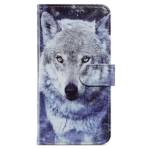 Til Samsung Galaxy A05s 4G Wallet Case PU Læder Mønster Print Telefon Cover Multicolor Style F