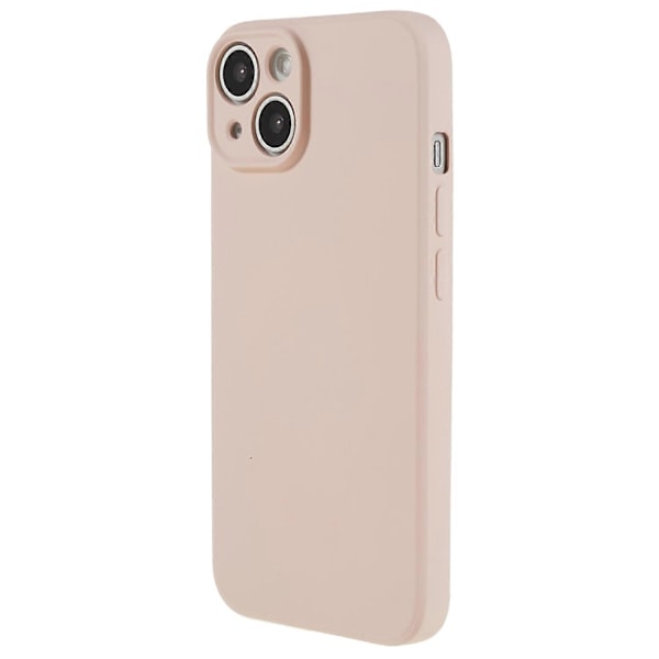 Fiberfodrad skal för iPhone 15 Plus Godisfärgad TPU-mobilskal Gummibelagt mobilskal Multicolor Style E