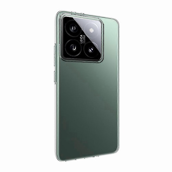10 st/förpackning För Xiaomi 14T Pro Transparent Skal Vattenmärkesfritt TPU Skyddsfodral