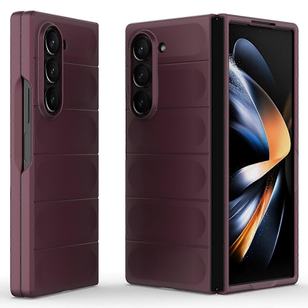 För Samsung Galaxy Z Fold6 5G Skal Robust Hårt PC Vikbart Telefonskydd Multicolor Style E
