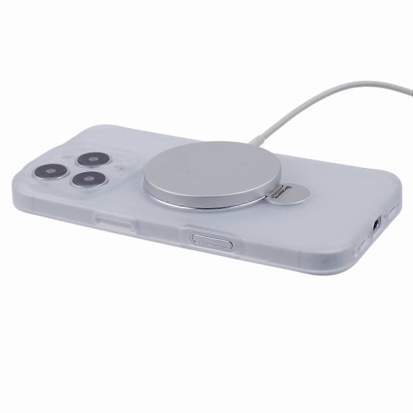 Skal för iPhone 16 Pro Kompatibelt med MagSafe Matt TPU+PC Roterande Ställ Multicolor Style F