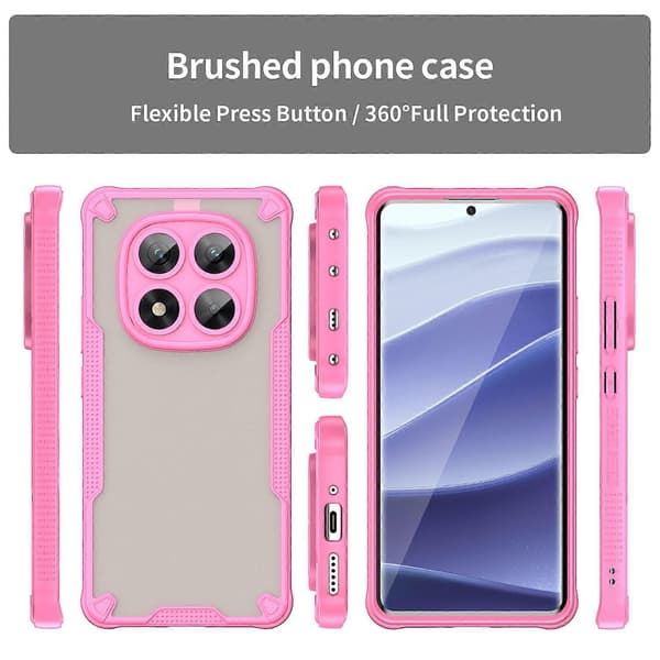 Deksel til Xiaomi Redmi Note 14 Pro 5G Multicolor Pink