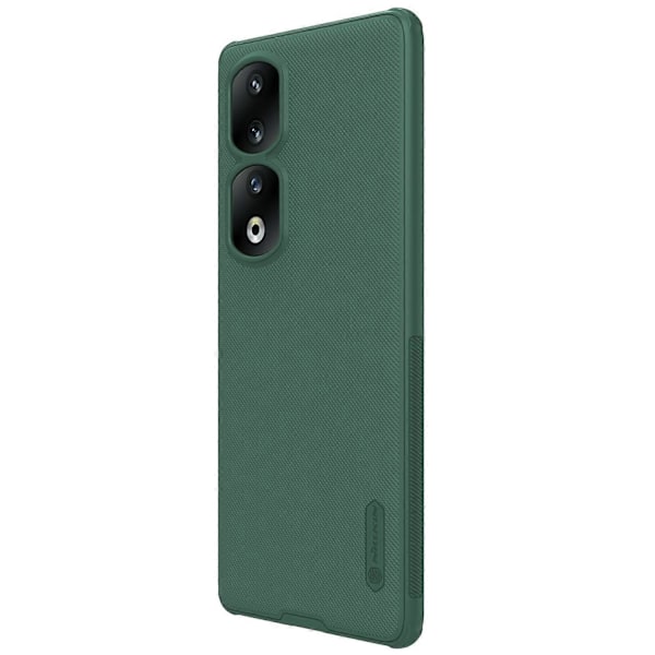 NILLKIN Frosted Shield Pro Honor 90 Pro -puhelimelle, matta puhelinkotelo PC+TPU magneettisella autotelineellä