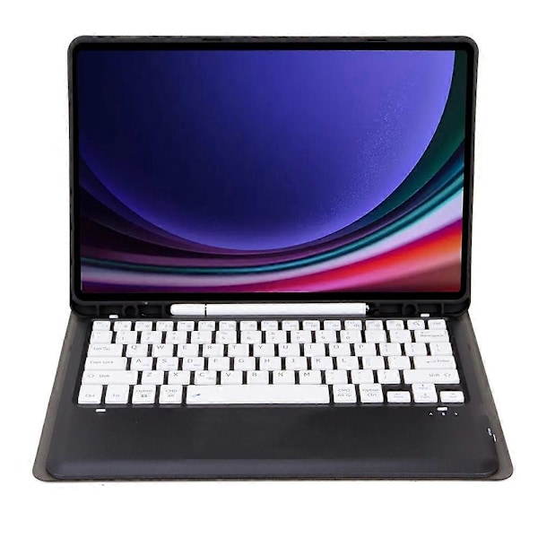 Tyyppi G A810B Samsung Galaxy Tab S10+/S9 FE+/S9+ 12.4\" X610/X616 irrotettava Bluetooth-näppäimistö Multicolor Style B
