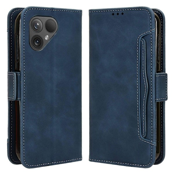 Fairphone 5 Kotelo Naarmuuntumaton Folio Flip PU Nahkainen Puhelinlompakkokotelo Multicolor Style D