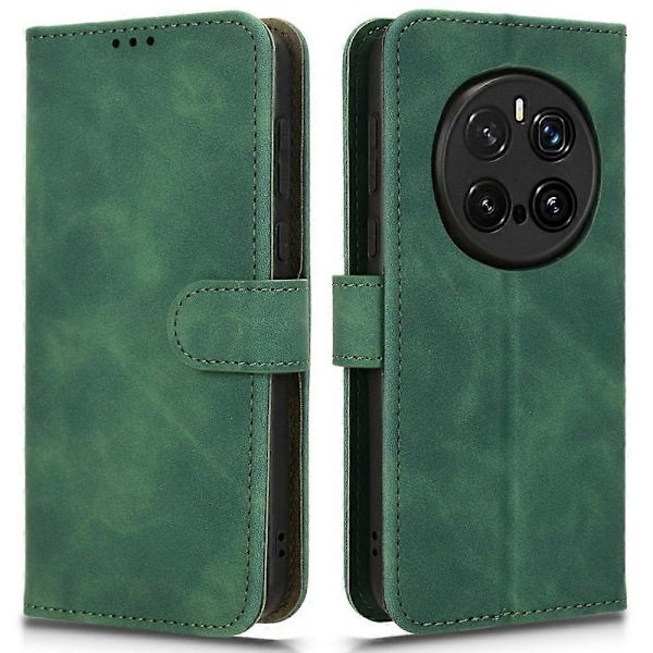 Honor Magic7 Pro 5G Nahkakotelo, ihon tuntuinen, pudotusta estävä lompakkokansi Multicolor Style C