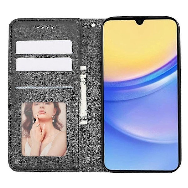 Plånboksfodral för Samsung Galaxy A36 5G/A56 5G Stark Magnetisk Rutigt Mönster Multicolor Style A