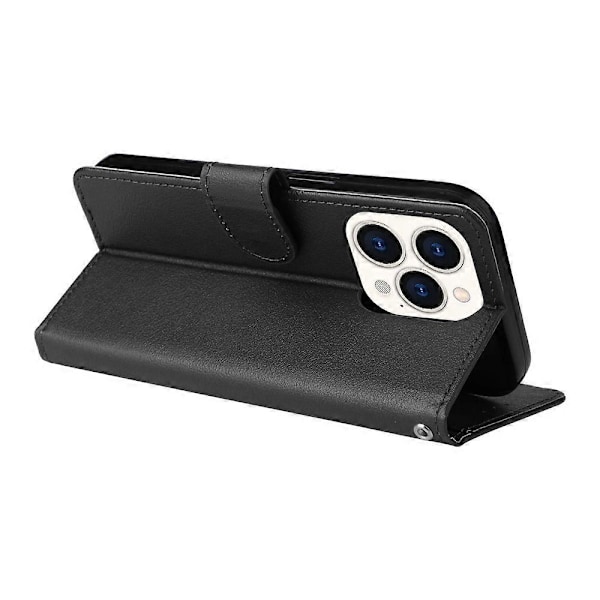 Til iPhone 15 Pro Max Wallet Telefon Cover Stativ Flip PU Læder Telefon Shell