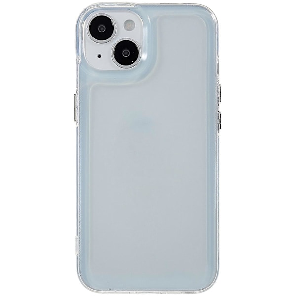 FULEXIN Slimmat Telefonskal för iPhone 15 Plus PC+TPU Skydd Dammtätt Mobilskal Multicolor Style B