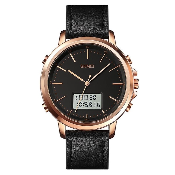 Skmei 1652 Men Watch, Färg: Rose Gold Shell White Machine Not Specified