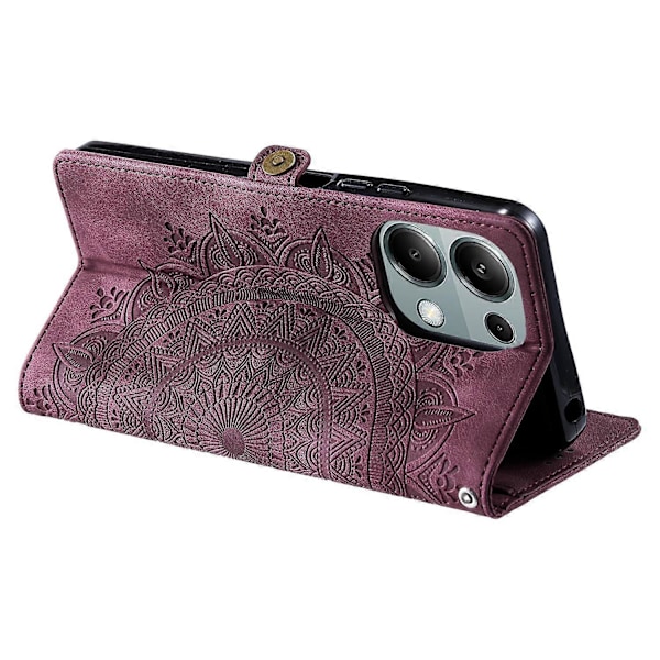 Mobilskal för Xiaomi Poco M6 Pro 4G Multicolor Wine Red
