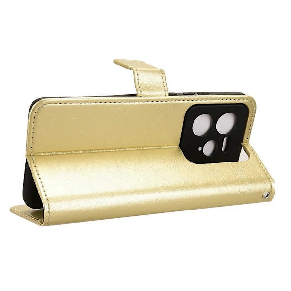 Til Realme GT 7 Pro 5G Etui Crazy Horse Tekstur PU Læder Telefon Wallet Cover Multicolor Style C