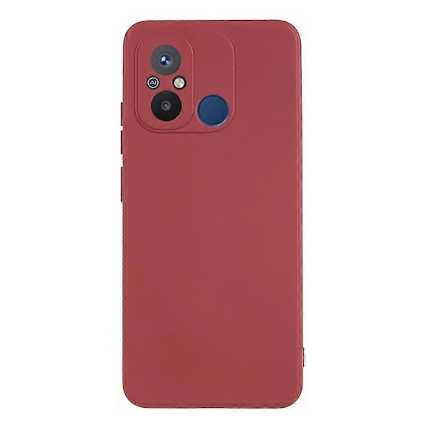 För Xiaomi Redmi 12C 4G Gummibelagt TPU Mobilskal Fiberfoder Repskyddande Skydd Multicolor Style F