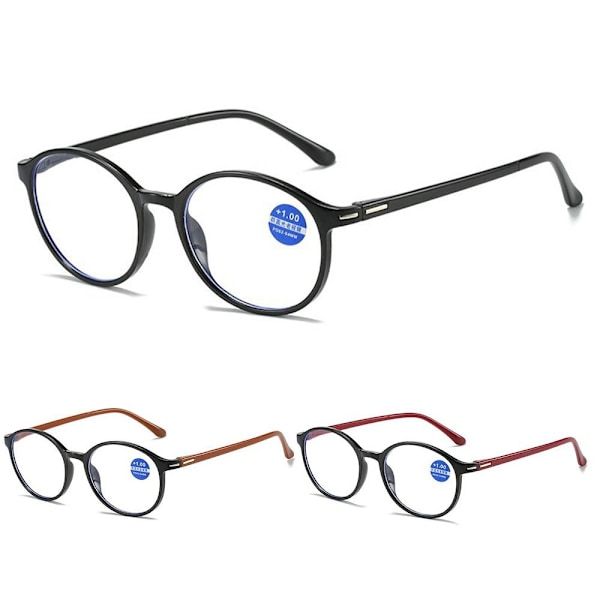 Lukulasit Presbyopia Silmälasit BLACK STRENGTH 2.0X Black Black Strength 2.0x-Strength 2.0x