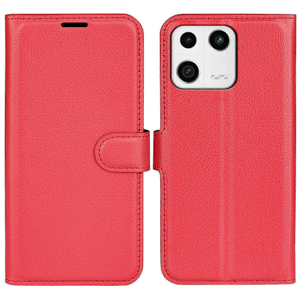 Puhelinkotelo Xiaomi 13 5G:lle, PU-nahkainen läppäkotelo jalustalla, lompakko, pudotussuoja Multicolor Style E