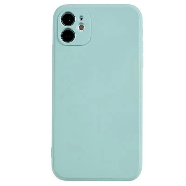 Mjukt TPU-gummiskal med fiberfoder och anti-repskydd för iPhone 11 Multicolor Style C
