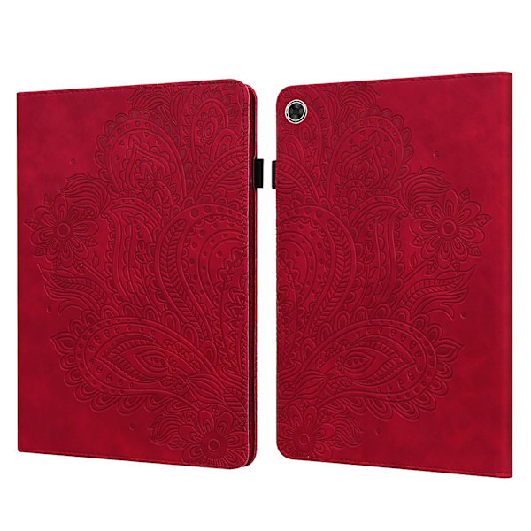 Pu- case för Samsung Galaxy Tab A9+, cover för surfplatta Red