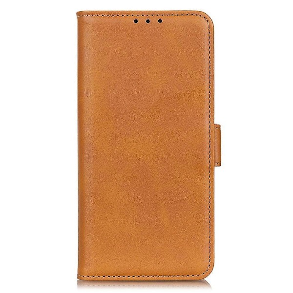 Skal för Xiaomi Poco C75 4G/Redmi 14R 5G/14C 4G Ställ Ko Lädertextur PU Läder Telefonskal - Svart Multicolor Yellow