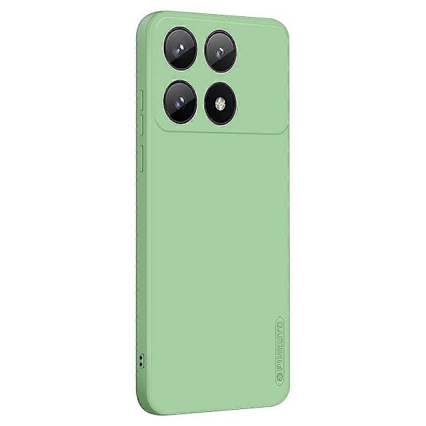 PINWUYO JK Touching Series Deksel for Xiaomi Redmi K70E 5G/Poco X6 Pro 5G Anti-ripe Myk TPU Bakside C Multicolor Matcha Green
