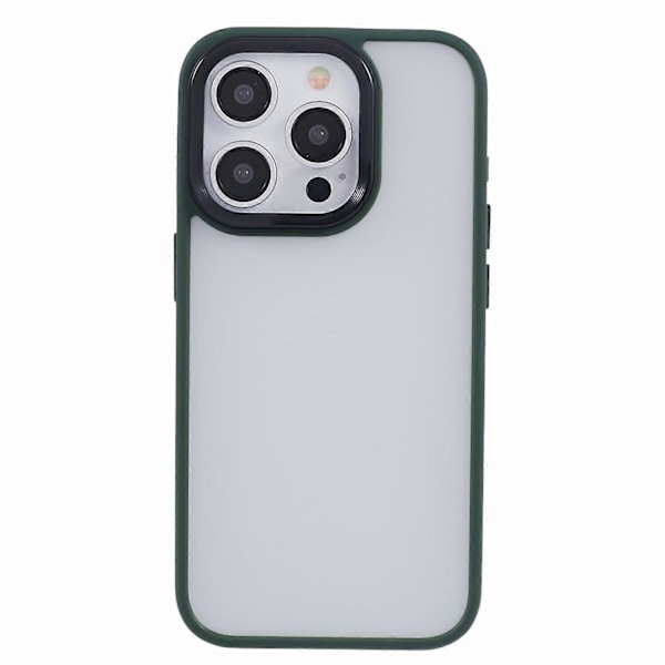 FULEXIN TPU+Akrylskal för iPhone 15 Pro, Falltåligt Telefonskal Hudvänligt Baksida Multicolor Style C