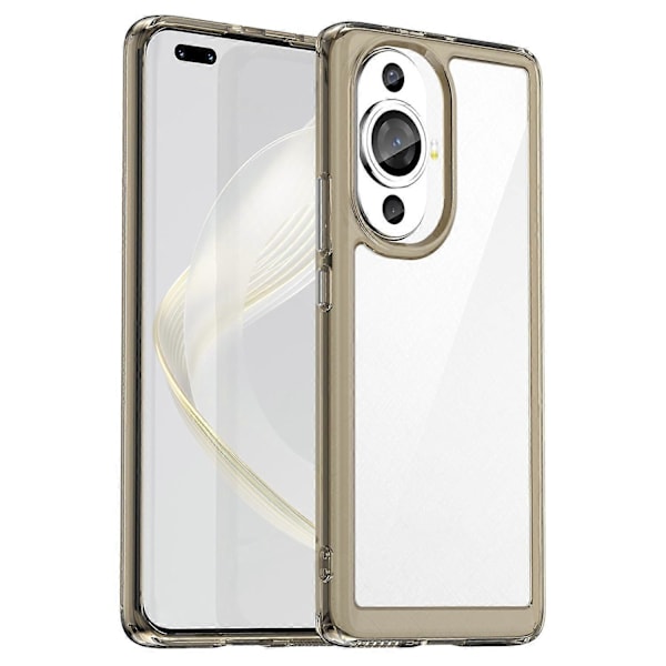 För Huawei nova 11 Pro/nova 11 Ultra Transparent Telefonfodral TPU+Akryl Smartphone Skal Multicolor Style D