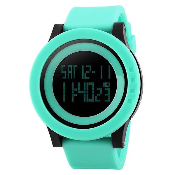 Skmei 1142 multifunktionell utomhus vattentät digital watch Green