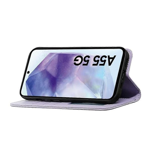 Til Galaxy A55 5G Telefon Cover Multicolor Purple