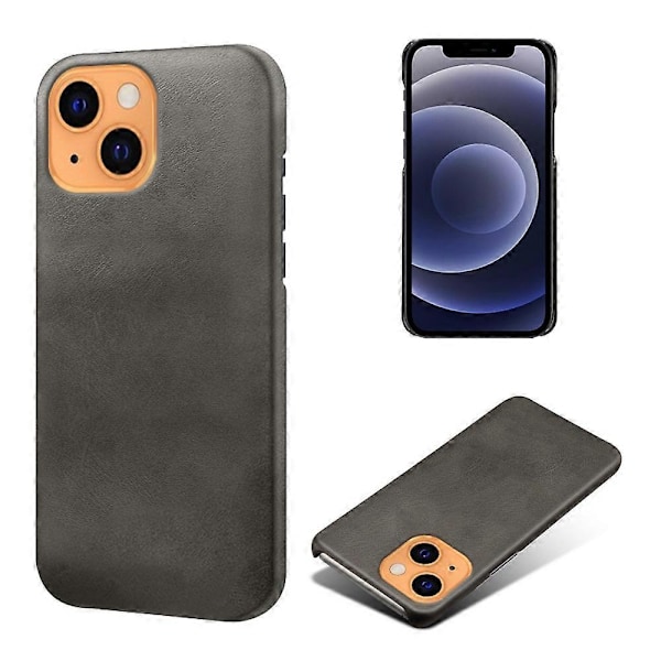 KSQ Laadukas PU-nahkapäällysteinen PC-puhelinkotelo iPhone 13 6.1-tuumaiselle Multicolor Style C