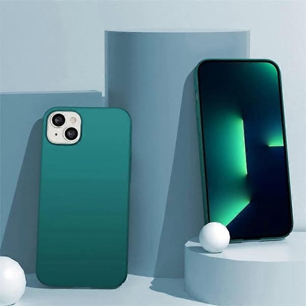 Stødsikkert PC-cover i ensfarvet til iPhone 15 Plus Multicolor Style C