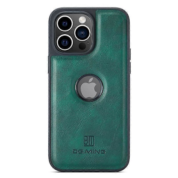 Skal för iPhone 15 med logovy, anti-dropp PU-läderbelagd PC+TPU-skydd Multicolor Style C