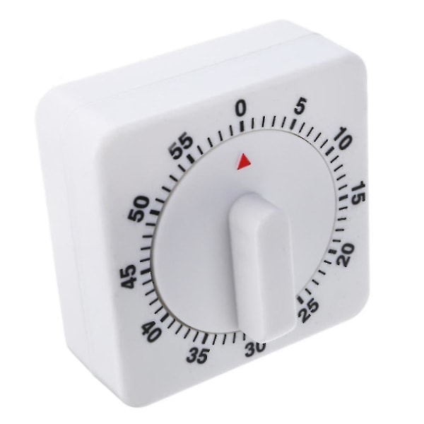 Køkken Lille Firkantet 60 Minutters Timer Mekanisk Timer