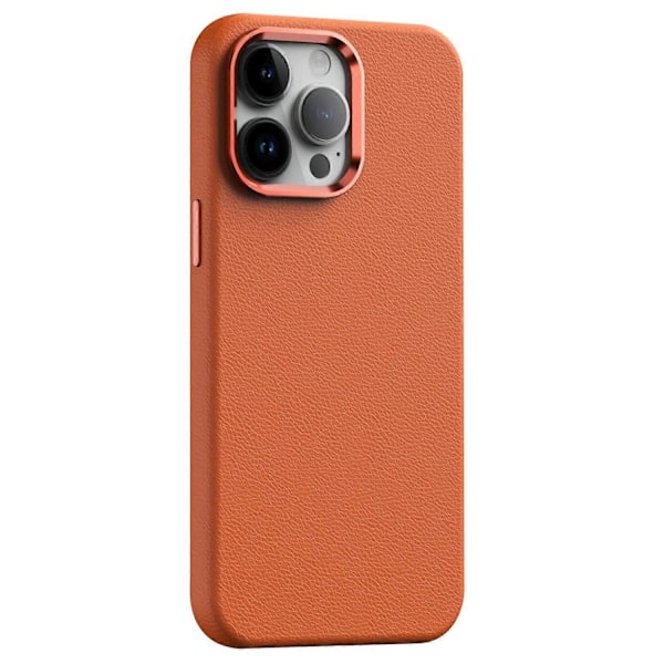Til iPhone 12 Pro Max Case PC+PU Læder Anti-Drop Telefon Cover Kompatibel med MagSafe Multicolor Style A