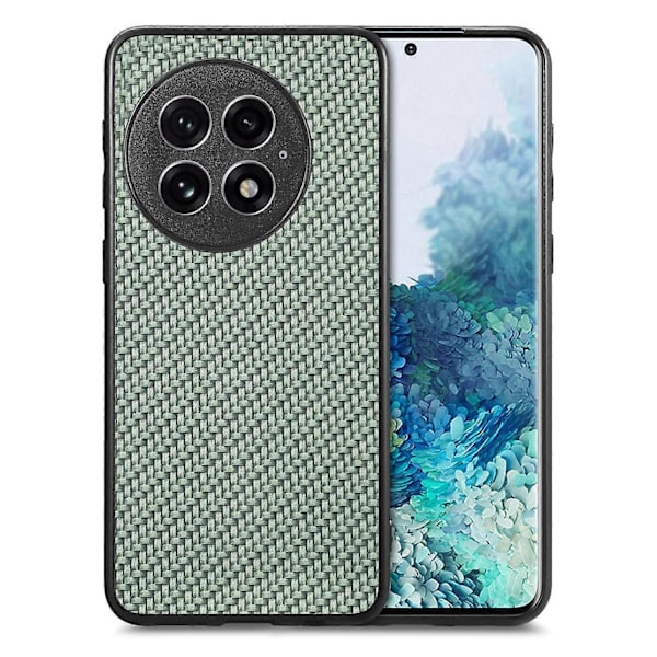 Skal för OnePlus 13 Kolfibertextur PU+PC+TPU Telefon Baksida Multicolor Style C