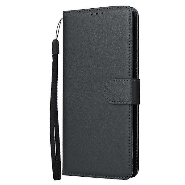 Til Samsung Galaxy A26 5G Etui Wallet Stand View PU Læder Telefon Cover- Multicolor Black