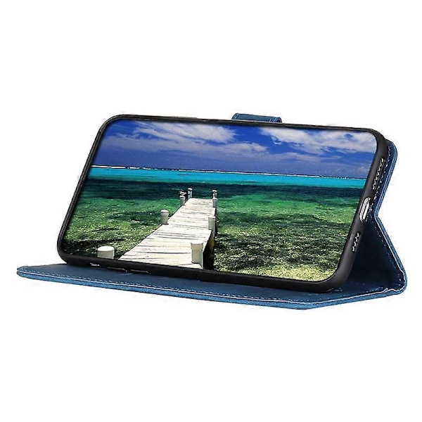 KHAZNEH För Huawei Mate 60 Pro Retro Textur Läder Telefonfodral Plånboksfodral med Ställfunktion Multicolor Style A