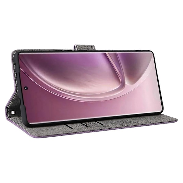 Pung Etui til Infinix Zero 40 5G X6861 RFID-blokering PU Læder Cover Stativ Visning Multicolor Style D