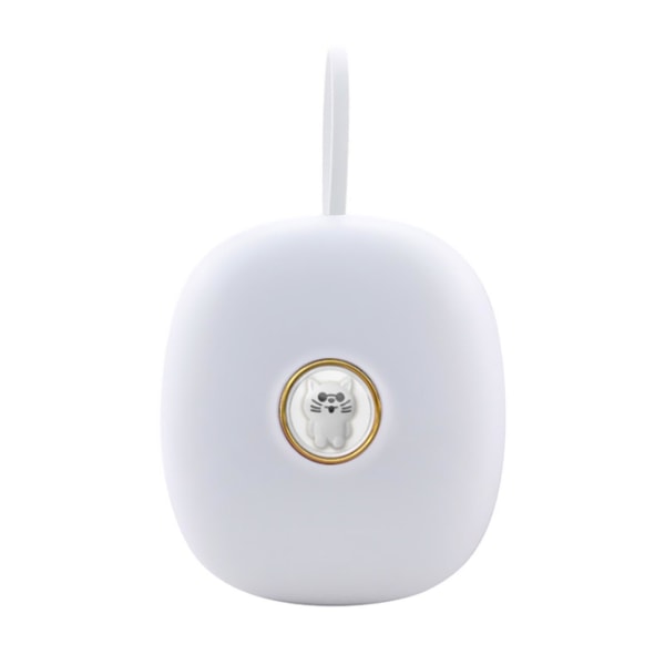 Vibrationsvækkeur LED Digitalure 10 Minutters Snooze Multifunktionel Bip Vækning Til Hørehæmmede Beskyttelse Under Pude Soveværelse White