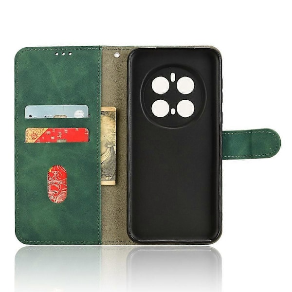 Honor Magic7 Pro 5G Nahkakotelo, ihon tuntuinen, pudotusta estävä lompakkokansi Multicolor Style C