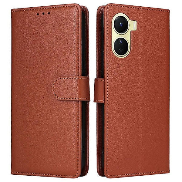 Etui til vivo Y02s 4G/Y56 5G/Y16 4G, pung, stativ, PU læder telefoncover Multicolor Style B