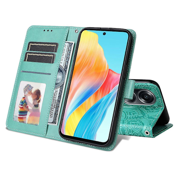 Mobilskal för Oppo A58 4G, Plånboksfodral PU Läder Solros Tryckt Telefonskal Multicolor Style D
