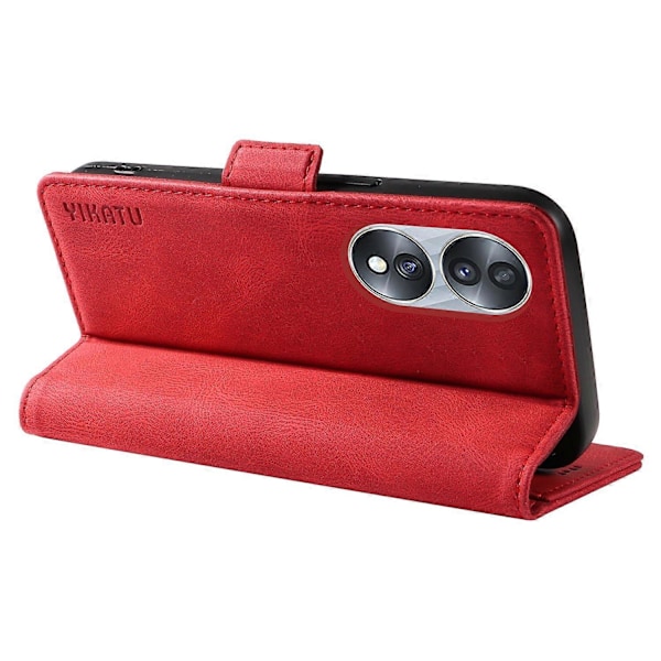YIKATU YK-005 Honor 70 5G Lompakkokotelo Puhelimen Suojakotelo Jalustalla Ihoa myötäilevää PU-nahkaa Multicolor Style H