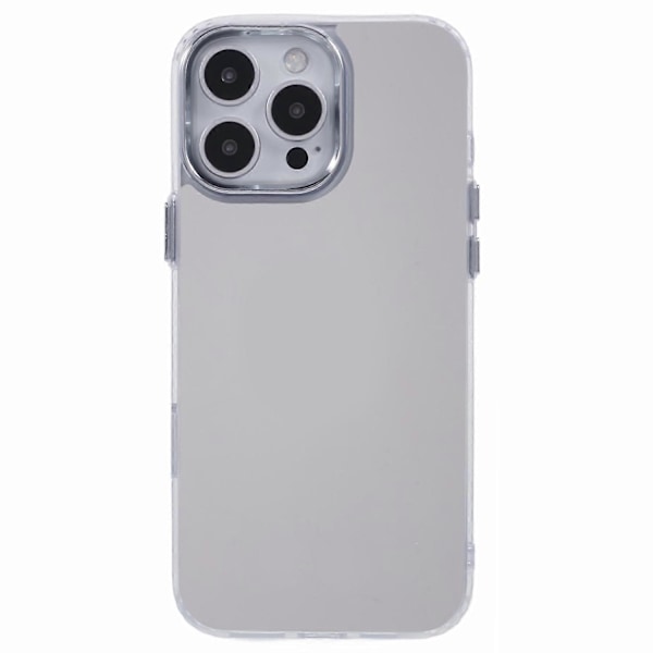 För iPhone 16 Pro Skal Elektropläterad Spegelyta Akryl+TPU Telefonskydd